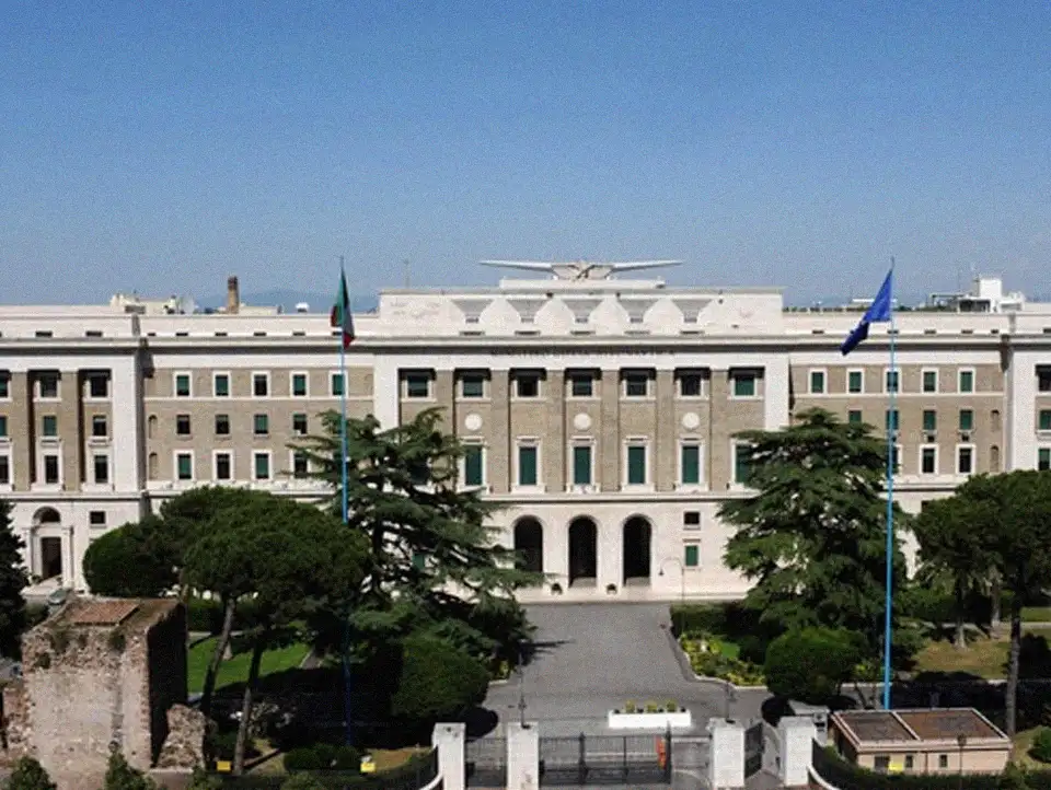 Palace “A” of the Air Force in Rome