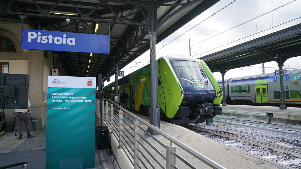 Railway line “Tratta PISTOIA – MONTECATINI TERME”